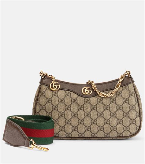 gucci ophidia small gg supreme canvas & leather shoulder bag|Gucci Ophidia GG mini.